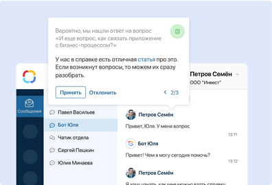 Поддержка сотрудников