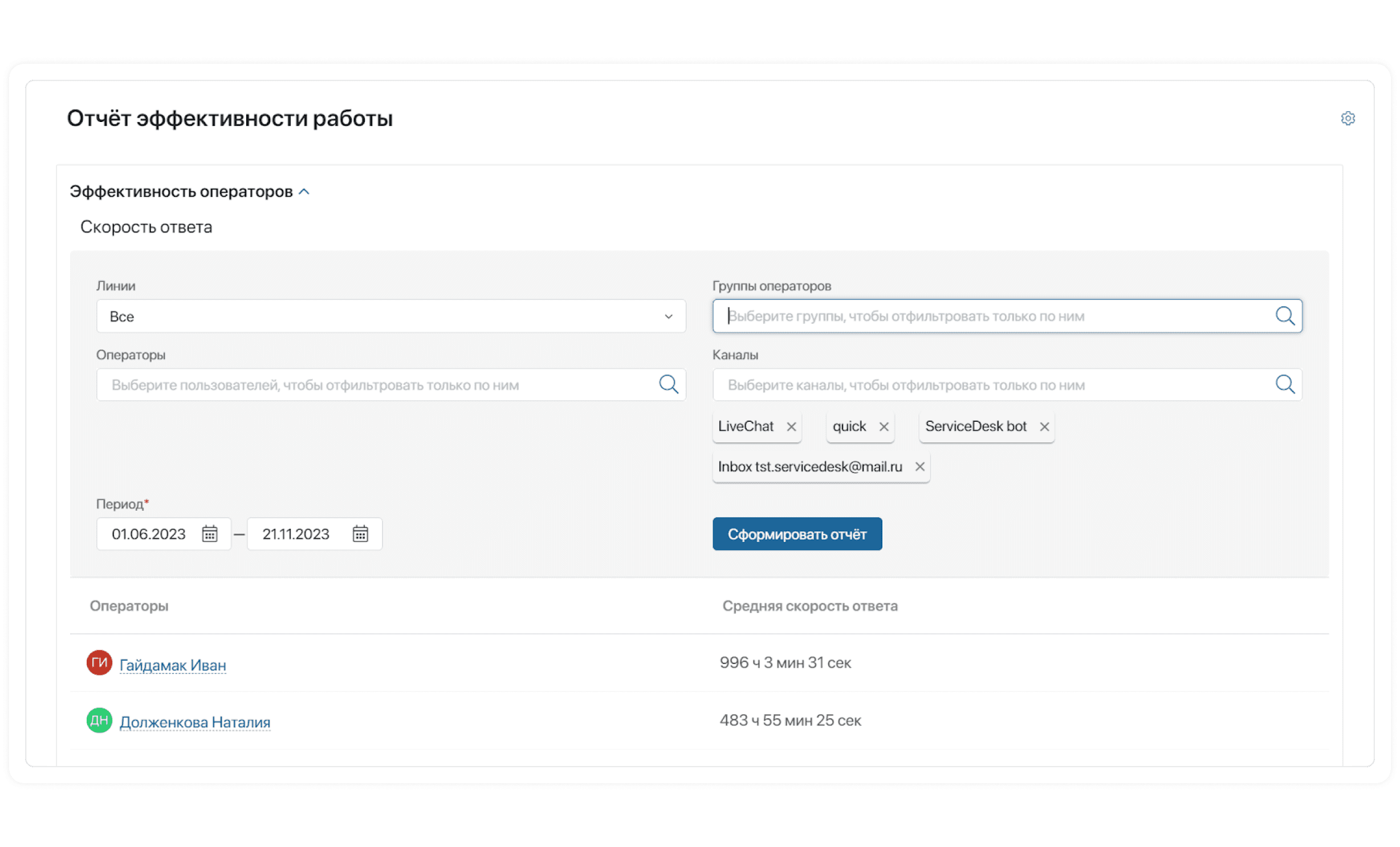 Доработка отчетности Доработка отчетности