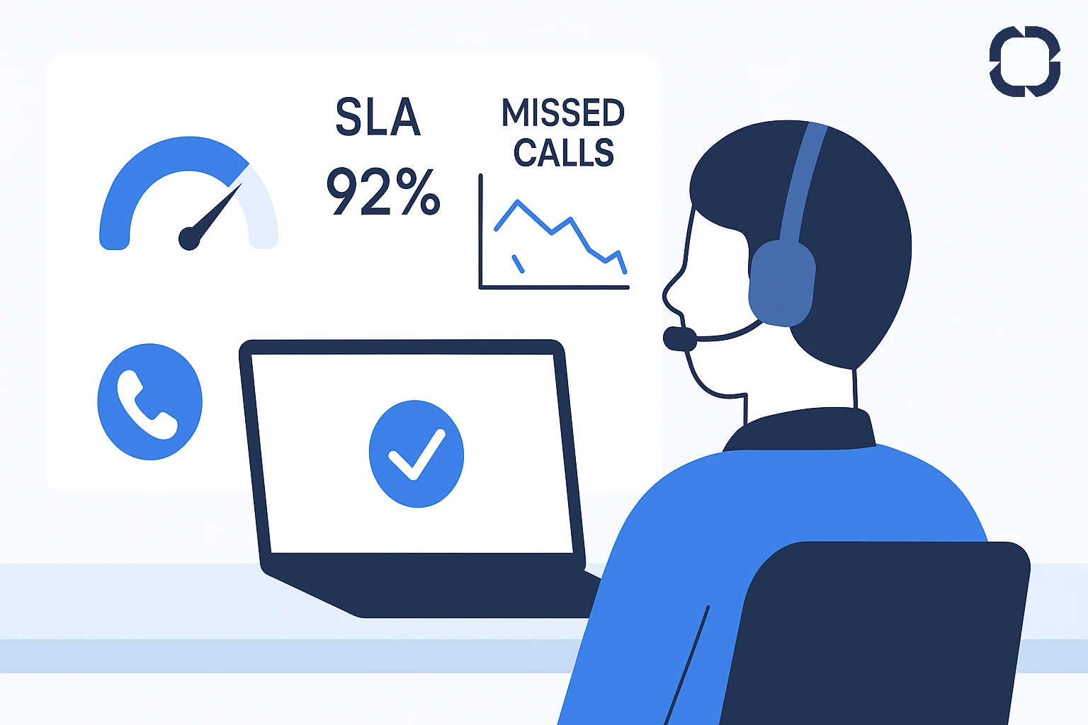 Метрики эффективности омниканальной платформы: SLA, скорость реакции и контроль обслуживания клиентов